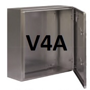 Control cabinet housing V4A stainless steel AISI 316L
